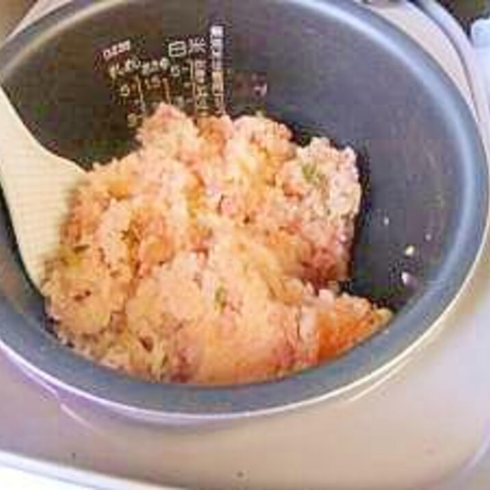 子供のご飯 炊飯器で エコなケチャップライス レシピ 作り方 By ちっち0909 楽天レシピ